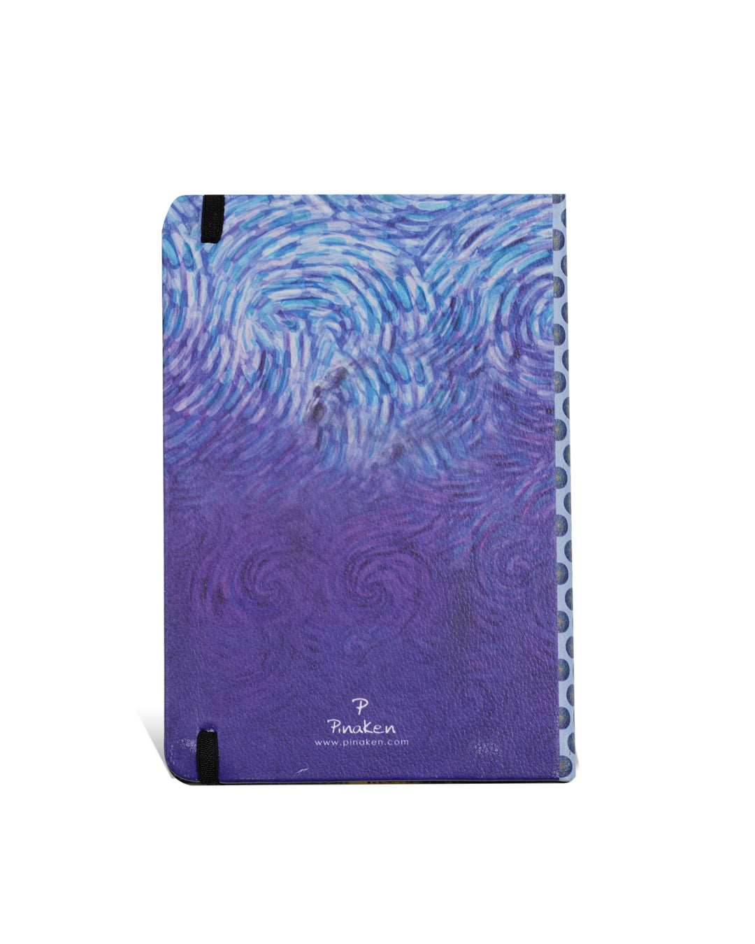 Starry Night 8 X 6 Vegan Leather  Notebook