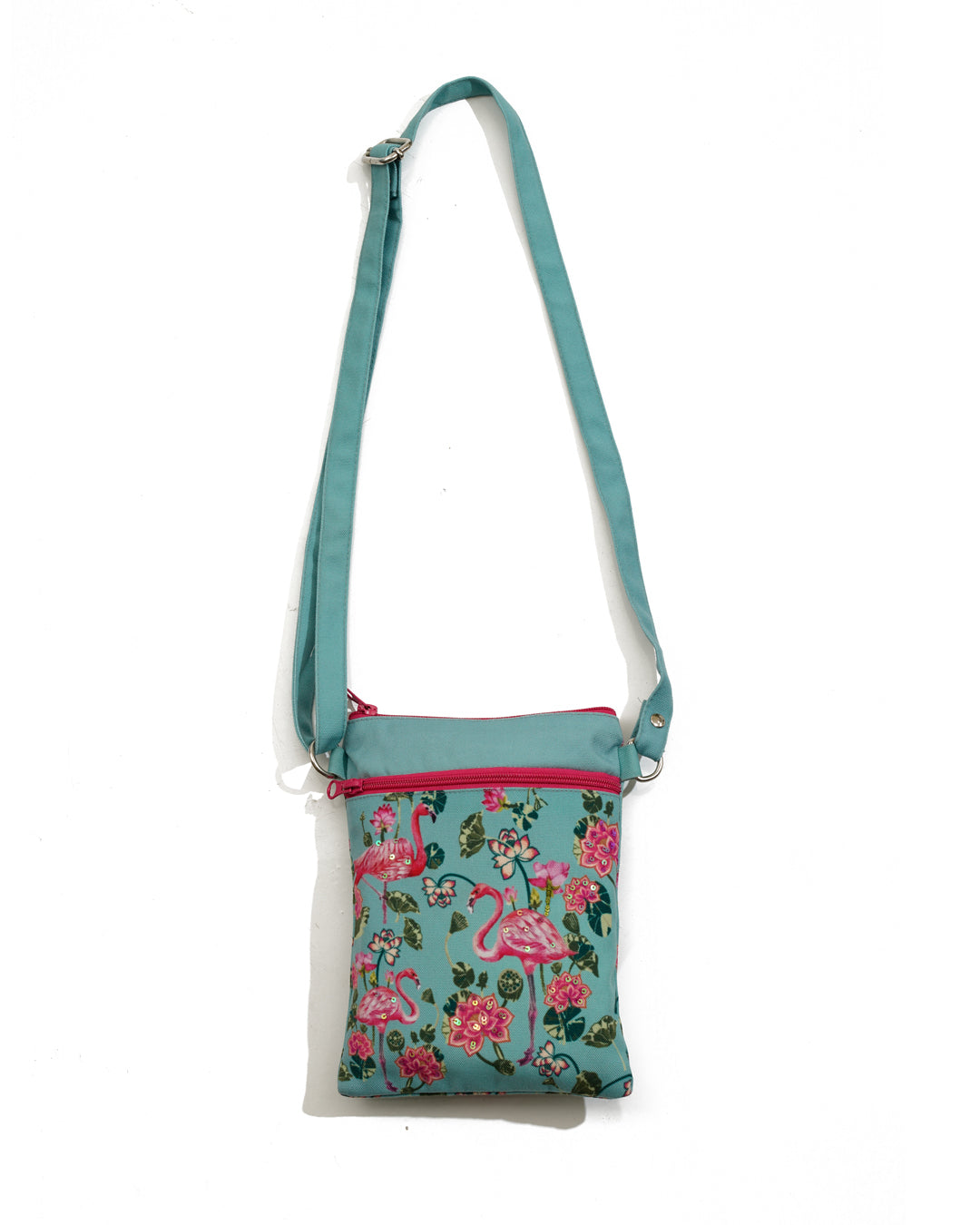 Tropical Peacock Sling Bag