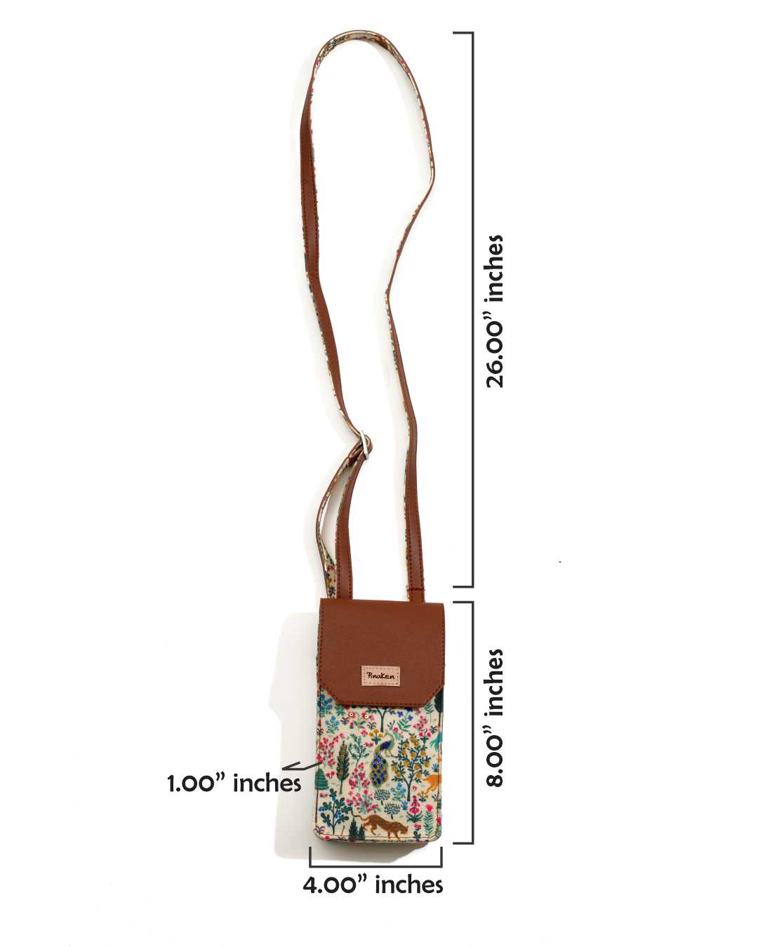 Peacock Garden Mobile Sling Bag