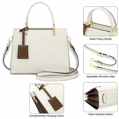 Ivory Luxe Tote